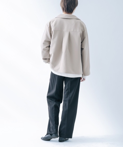 epnok(エプノック)の「タイロッケンシャツカーディガン(シャツ/ブラウス・メンズ・グレイッシュベージュ/モカ/グレイッシュブルー・LARGE/SMALL/MEDIUM)」の15枚目の写真