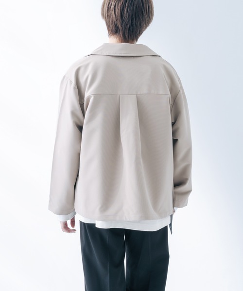 epnok(エプノック)の「タイロッケンシャツカーディガン(シャツ/ブラウス・メンズ・グレイッシュベージュ/モカ/グレイッシュブルー・LARGE/SMALL/MEDIUM)」の11枚目の写真