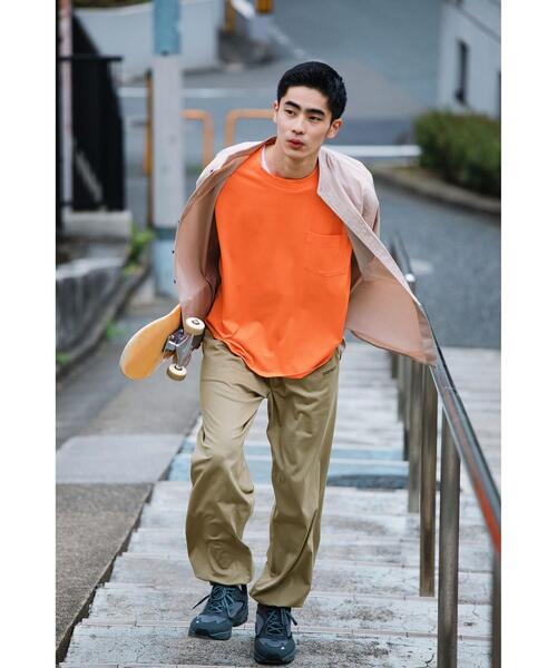 green label relaxing（グリーンレーベルリラクシング）の「OLT【 WEB限定 】[ GLR/ -or ]  刺繍 スウェット イージー パンツ ユニセックス 男女兼用（スウェットパンツ・メンズ・ベージュ/ブラック/ターコイズブルー・L/S/M）」の19枚目の写真