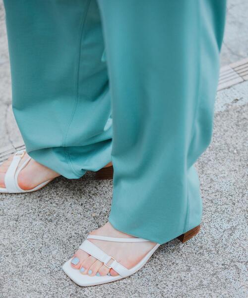 green label relaxing（グリーンレーベルリラクシング）の「OLT【 WEB限定 】[ GLR/ -or ]  刺繍 スウェット イージー パンツ ユニセックス 男女兼用（スウェットパンツ・メンズ・ベージュ/ブラック/ターコイズブルー・L/S/M）」の4枚目の写真