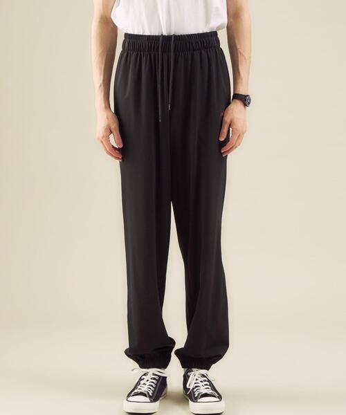 green label relaxing（グリーンレーベルリラクシング）の「OLT【 WEB限定 】[ GLR/ -or ]  刺繍 スウェット イージー パンツ ユニセックス 男女兼用（スウェットパンツ・メンズ・ベージュ/ブラック/ターコイズブルー・L/S/M）」の6枚目の写真