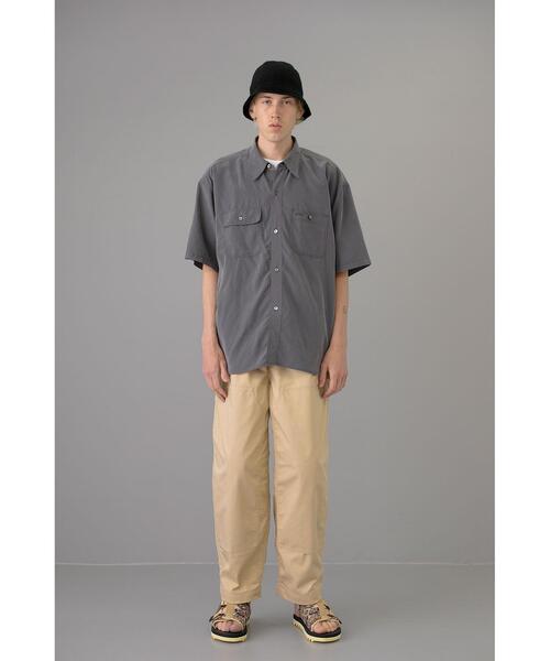 MONKEY TIME（モンキータイム）の「＜monkey time＞ FADED Ry/PE WORK SHIRT/シャツ（シャツ/ブラウス・メンズ・ダークグレー/コバルトブルー・S/M/L/XL）」の4枚目の写真