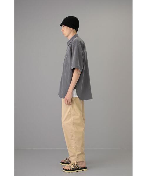 MONKEY TIME（モンキータイム）の「＜monkey time＞ FADED Ry/PE WORK SHIRT/シャツ（シャツ/ブラウス・メンズ・ダークグレー/コバルトブルー・S/M/L/XL）」の13枚目の写真