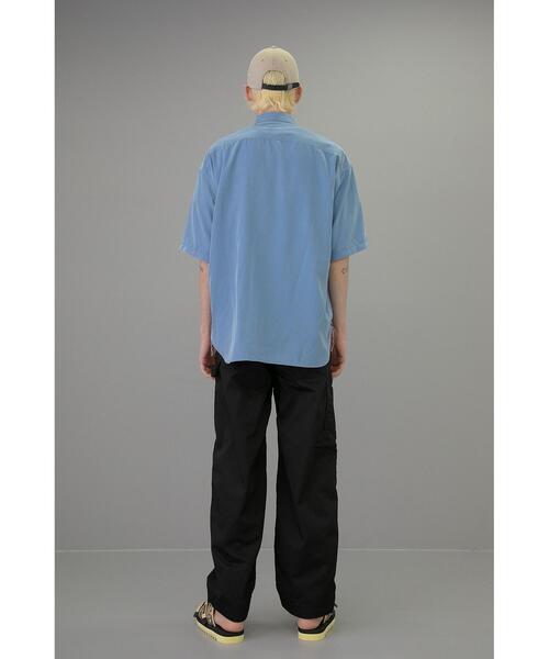 MONKEY TIME（モンキータイム）の「＜monkey time＞ FADED Ry/PE WORK SHIRT/シャツ（シャツ/ブラウス・メンズ・ダークグレー/コバルトブルー・S/M/L/XL）」の21枚目の写真