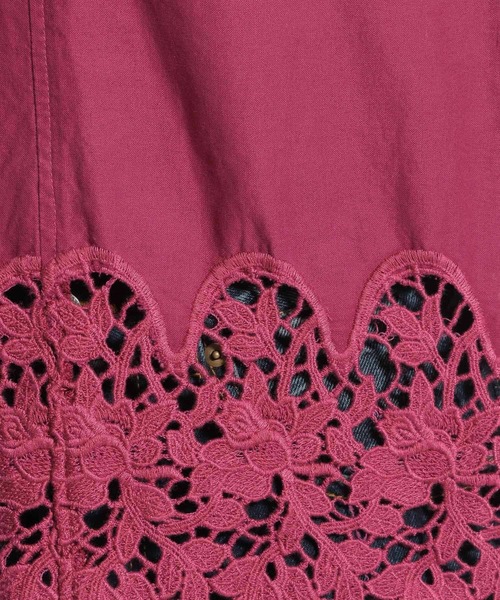 ichi(イチ)の「【ichi(イチ)】刺繍ブラウス(シャツ/ブラウス・レディース・ホワイト/ブラック/ボルドー・FREE)」の11枚目の写真