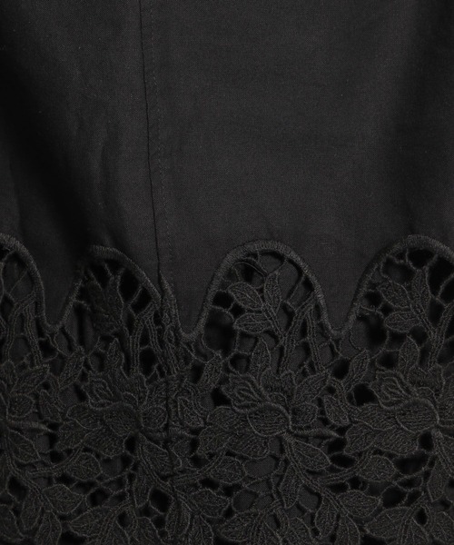 ichi(イチ)の「【ichi(イチ)】刺繍ブラウス(シャツ/ブラウス・レディース・ホワイト/ブラック/ボルドー・FREE)」の7枚目の写真