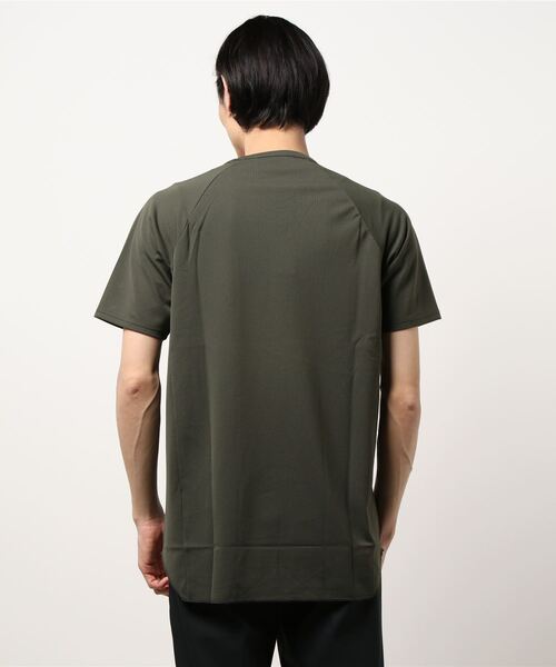 CIVILIZED(シヴィライズド)の「CREW NECK RAGLAN SS(Tシャツ/カットソー・メンズ・ブラック/カーキ/ホワイト・3/2/1)」の4枚目の写真