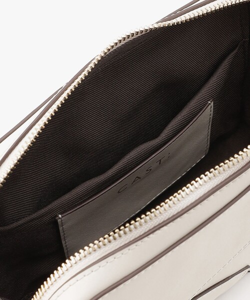 CAST:（キャストコロン）の「スターボックスポシェット（ショルダーバッグ・レディース・ベージュ/シルバー/グリーン・FREE）」の19枚目の写真