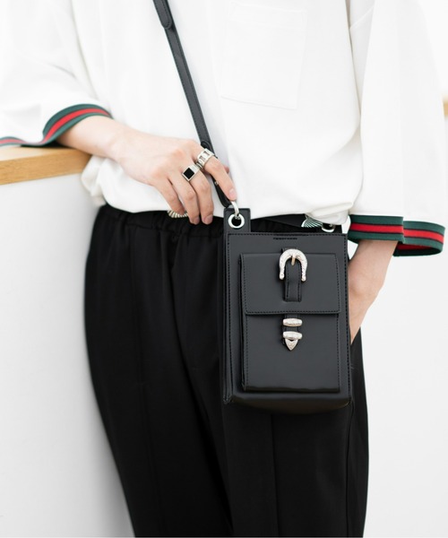 EDEL（エーデル）の「EDEL - ウエスタンショルダーバッグ（ショルダーバッグ・メンズ・ブラック・FREE）」の2枚目の写真