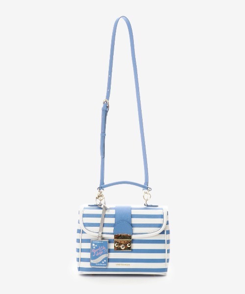 SAMANTHAVEGA（サマンサベガ）の「ストライプ柄バッグ（ショルダーバッグ・レディース・イエロー/ピンク/ブルー・FREE）」の15枚目の写真