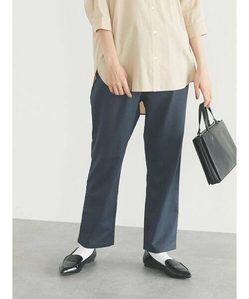 CRAFT STANDARD BOUTIQUE（クラフトスタンダードブティック）の「イージーテーパードパンツ　＊（スラックス・レディース・ベージュ/ブラウン/グレー/グレー系その他・L/M）」の18枚目の写真