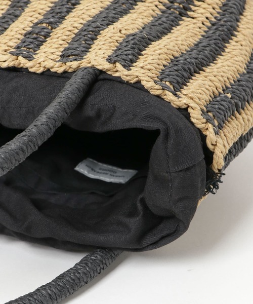 URBAN RESEARCH DOORS(アーバンリサーチドアーズ)の「プチ巾着カゴバッグ(ハンドバッグ・レディース・ブラック/オレンジ/ライトベージュ・ONE)」の13枚目の写真