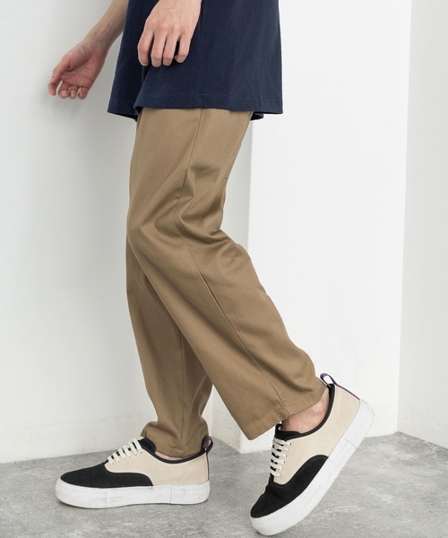 Rocky Monroe(ロッキーモンロー)の「ビストロ ワイドイージーシェフパンツ / 無地 デニム レオパード ストライプ チェック ペイズリー コックパンツ(その他パンツ・メンズ・インディゴブルー/チャコール/ライトブルーグレー/ブラック/ネイビー/ブラック系/オフホワイト/ブラウン系/ストライプ/オリーブ/ブルー系/ワンウォッシュ/ベージュ/レオパード/ブラック系1・L/M/XL)」の8枚目の写真