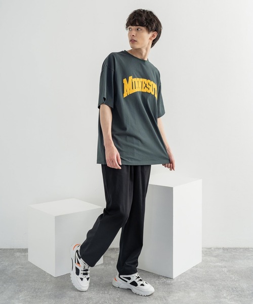 Rocky Monroe(ロッキーモンロー)の「ビストロ ワイドイージーシェフパンツ / 無地 デニム レオパード ストライプ チェック ペイズリー コックパンツ(その他パンツ・メンズ・インディゴブルー/チャコール/ライトブルーグレー/ブラック/ネイビー/ブラック系/オフホワイト/ブラウン系/ストライプ/オリーブ/ブルー系/ワンウォッシュ/ベージュ/レオパード/ブラック系1・L/M/XL)」の16枚目の写真