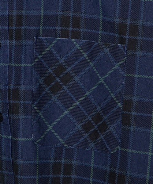 WEGO(ウィゴー)の「WEGO/ダメージショートシャツ(シャツ/ブラウス・レディース・ブラック/カーキ/ブラック系その他/ブルー系その他/レッド系その他2・FREE)」の9枚目の写真