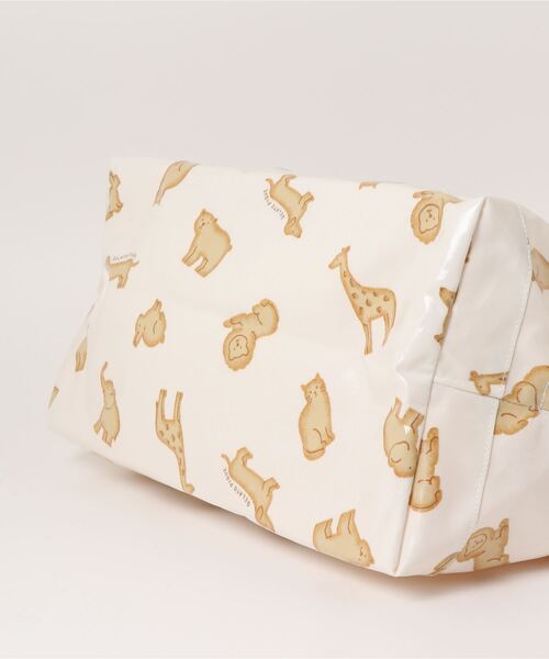 gelato pique(ジェラートピケ)の「クッキーアニマルモチーフママバッグ(マザーズバッグ・レディース・オフホワイト/ピンク・FREE)」の12枚目の写真