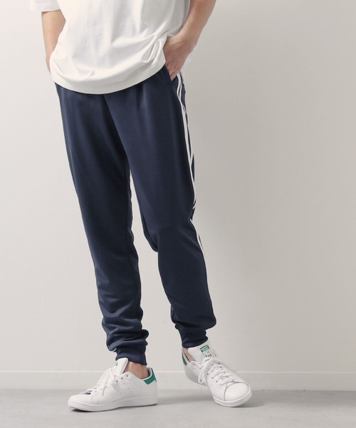 ZIP FIVE（ジップファイブ）の「ライントラックストレッチ スキニージャージパンツ（その他パンツ・メンズ・チャコールグレー×ブラック/ネイビー系/ブラック×ホワイト/ブラック×シルバー・MEDIUM/X-LARGE/LARGE）」の4枚目の写真