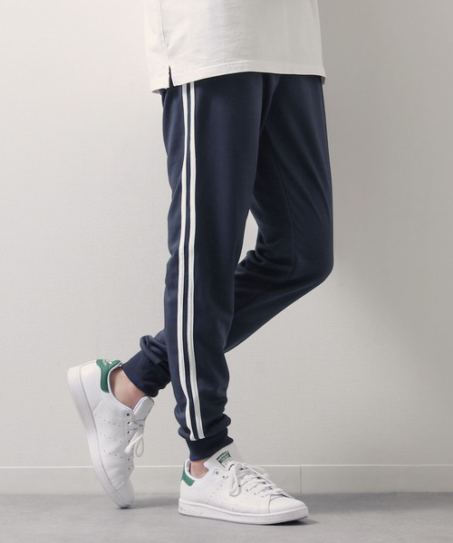 ZIP FIVE（ジップファイブ）の「ライントラックストレッチ スキニージャージパンツ（その他パンツ・メンズ・チャコールグレー×ブラック/ネイビー系/ブラック×ホワイト/ブラック×シルバー・MEDIUM/X-LARGE/LARGE）」の5枚目の写真