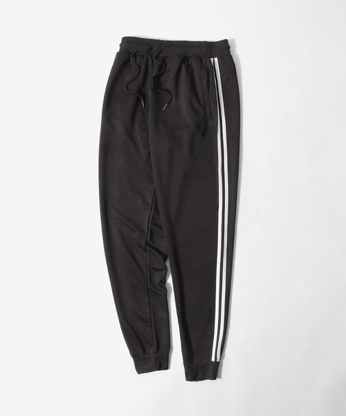 ZIP FIVE（ジップファイブ）の「ライントラックストレッチ スキニージャージパンツ（その他パンツ・メンズ・チャコールグレー×ブラック/ネイビー系/ブラック×ホワイト/ブラック×シルバー・MEDIUM/X-LARGE/LARGE）」の9枚目の写真