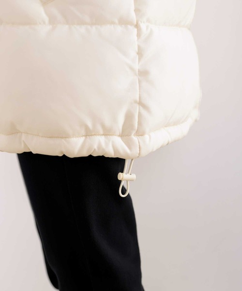 Java（ジャバ）の「《Javaジャバコラボ》もこもこ&暖か。ボア切替えフェイクダウンジャケット（ダウンジャケット/コート・レディース・ブラック/アイボリー・MEDIUM/LARGE/X-LARGE）」の9枚目の写真
