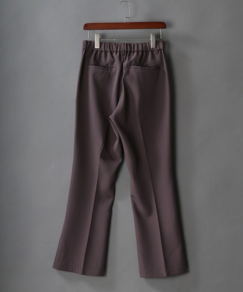 SITRY（シトリー）の「Tailored flared pants/テーラード ブーツカット タック フレアパンツ/カラーパンツ（スラックス・メンズ・ブラック/ブラウン/オフホワイト/グリーン/ブルーグレー・M/L）」の17枚目の写真
