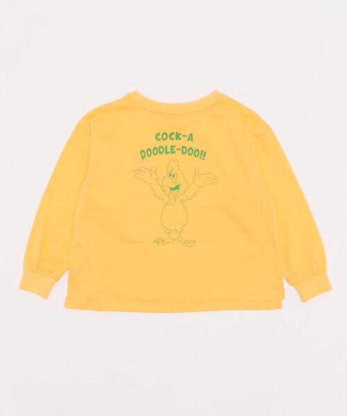 LOWRYS FARM（ローリーズファーム）の「イラストロンＴ　217605（Tシャツ/カットソー・キッズ・ホワイト/グレー/イエロー・110cm/120cm/130cm）」の6枚目の写真