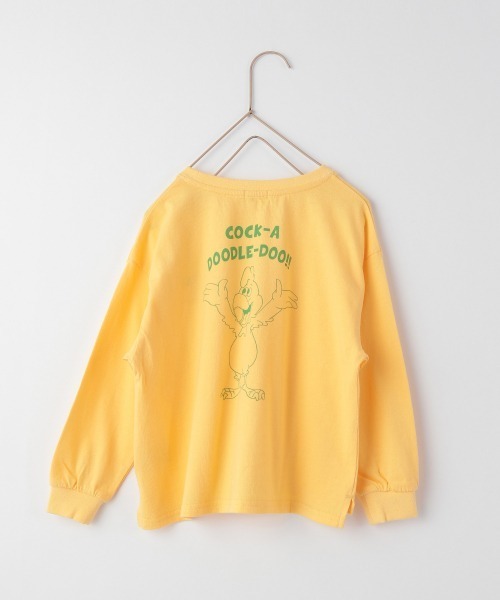 LOWRYS FARM（ローリーズファーム）の「イラストロンＴ　217605（Tシャツ/カットソー・キッズ・ホワイト/グレー/イエロー・110cm/120cm/130cm）」の3枚目の写真