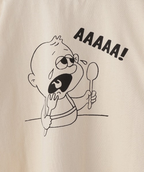 LOWRYS FARM（ローリーズファーム）の「イラストロンＴ　217605（Tシャツ/カットソー・キッズ・ホワイト/グレー/イエロー・110cm/120cm/130cm）」の18枚目の写真