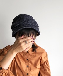 COMMON WARE | Aurelia:　ジャパンメイド　ツィードキャスケット(キャスケット)