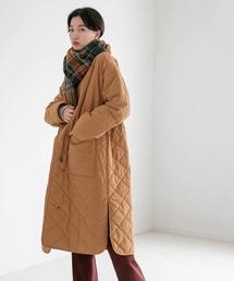 キルティングロングコート 959063