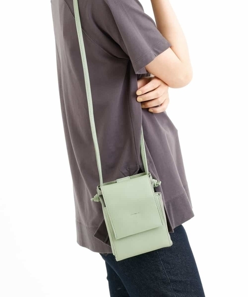 a.v.v(アーヴェヴェ)の「エコバッグ2WAYミニショルダー(エコバッグ/サブバッグ・レディース・グリーン/ミント/ブラック・38)」の16枚目の写真