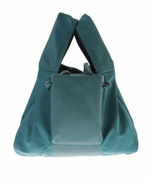 a.v.v(アーヴェヴェ)の「エコバッグ2WAYミニショルダー(エコバッグ/サブバッグ・レディース・グリーン/ミント/ブラック・38)」の5枚目の写真