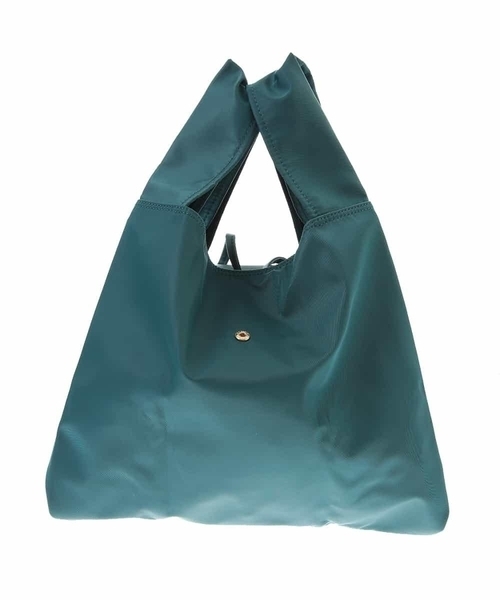 a.v.v(アーヴェヴェ)の「エコバッグ2WAYミニショルダー(エコバッグ/サブバッグ・レディース・グリーン/ミント/ブラック・38)」の10枚目の写真