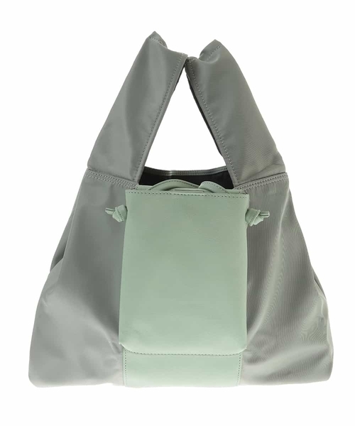 a.v.v(アーヴェヴェ)の「エコバッグ2WAYミニショルダー(エコバッグ/サブバッグ・レディース・グリーン/ミント/ブラック・38)」の15枚目の写真