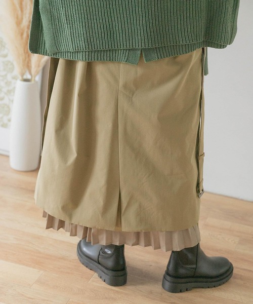 ITEMS URBANRESEARCH(アイテムズ アーバンリサーチ)の「トレンチコート(トレンチコート・レディース・ライトカーキ/ベージュ・FREE)」の4枚目の写真