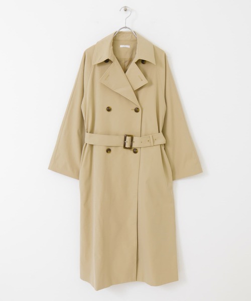 ITEMS URBANRESEARCH(アイテムズ アーバンリサーチ)の「トレンチコート(トレンチコート・レディース・ライトカーキ/ベージュ・FREE)」の16枚目の写真