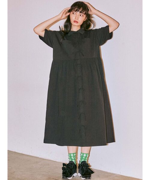 ブランド古着 シャツワンピース シャツワンピース Merry Jenny メリージェニー のファッション通販 Zozoused