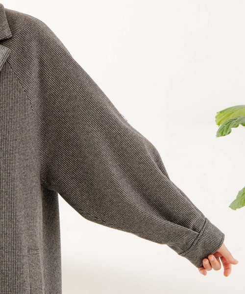 WEGO(ウィゴー)の「WEGO/ボリュームスリーブチェスターオーバーコート(チェスターコート・レディース・ブラック/ブルー/ライトベージュ/ブラック系その他2/ベージュ系その他2・SMALL/MEDIUM)」の18枚目の写真