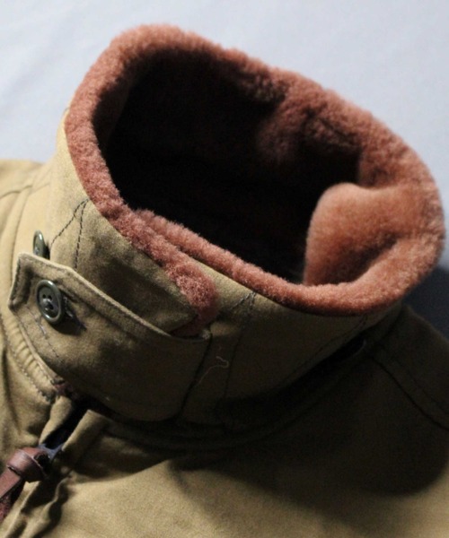 AVIREX(アヴィレックス)の「タイプ B-10 ブリーフィング タイム/TYPE B-10 BRIEFING TIME/アヴィレックス/AVIREX(ミリタリージャケット・メンズ・カーキ・44/40/38/42)」の6枚目の写真