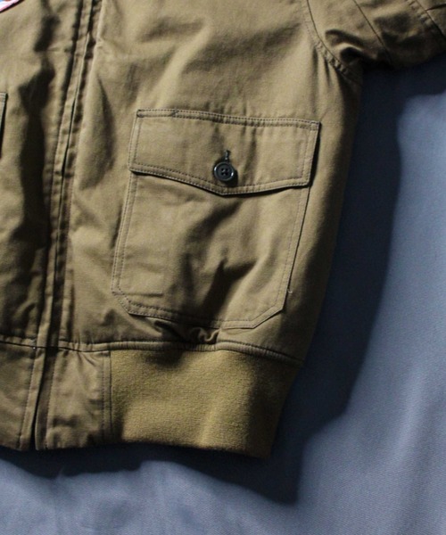 AVIREX(アヴィレックス)の「タイプ B-10 ブリーフィング タイム/TYPE B-10 BRIEFING TIME/アヴィレックス/AVIREX(ミリタリージャケット・メンズ・カーキ・44/40/38/42)」の8枚目の写真