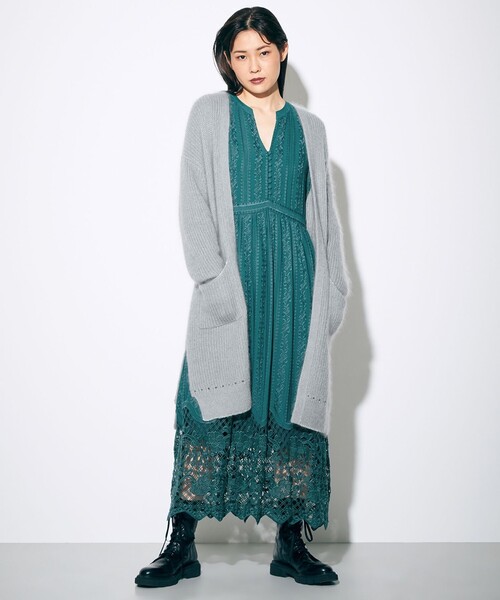 Diagramモヘヤルーズカーディガン モヘアルーズカーディガン | ファッション通販サイト NUGU