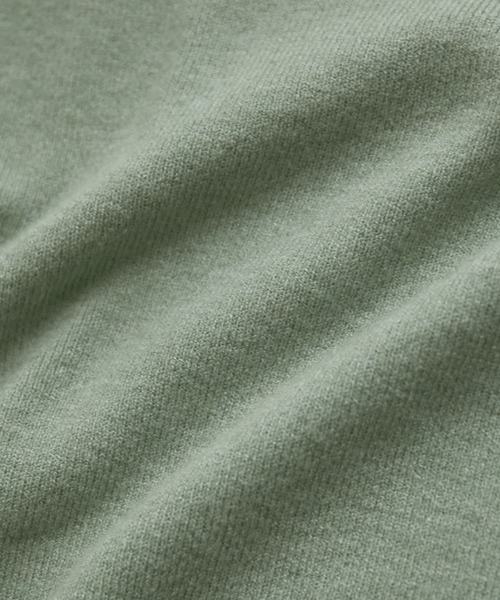 VIS（ビス）の「さり気なくキラっと。バックポイントパール釦ハイネックニットプルオーバー（ニット/セーター・レディース・ホワイト/ブラック/ライトグリーン/ピンク系その他・FREE）」の11枚目の写真