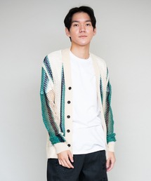 DISCOVERED | DISCOVERED_MESH KNIT CARDIGAN(カーディガン/ボレロ)
