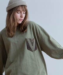 Universal Style Wear ポケット リメイク ロンT