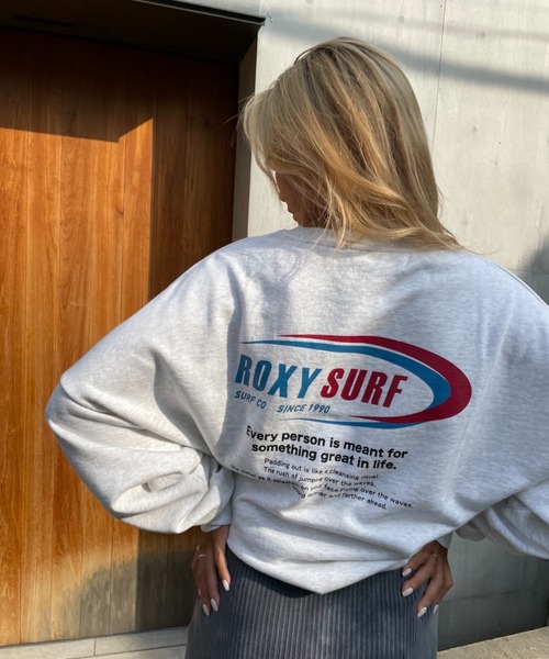 ROXY（ロキシー）の「【ZOZO限定アイテム】OVAL PULLOVER/ロキシーバックプリントクルーネックスウェットトレーナー（スウェット・レディース・ブラック/グレー/パープル・FREE）」の20枚目の写真