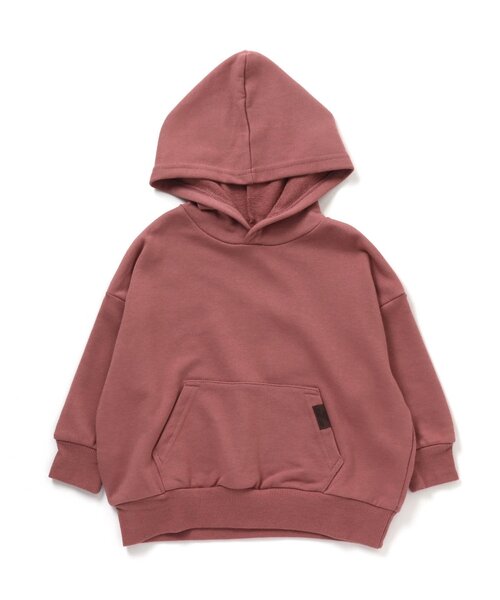 BREEZE(ブリーズ)の「WEB限定 無地シルエットパーカー(パーカー・キッズ・ブルー/ブラック/パープル/ネイビー/カーキ/イエロー/ピンク・100/120/130/140/150/90/110)」の7枚目の写真