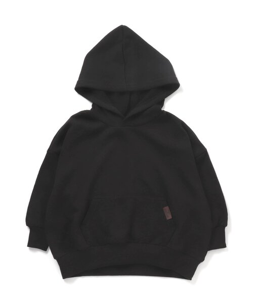 BREEZE(ブリーズ)の「WEB限定 無地シルエットパーカー(パーカー・キッズ・ブルー/ブラック/パープル/ネイビー/カーキ/イエロー/ピンク・100/120/130/140/150/90/110)」の2枚目の写真