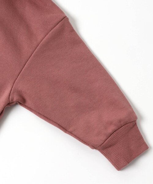 BREEZE(ブリーズ)の「WEB限定 無地シルエットパーカー(パーカー・キッズ・ブルー/ブラック/パープル/ネイビー/カーキ/イエロー/ピンク・100/120/130/140/150/90/110)」の12枚目の写真