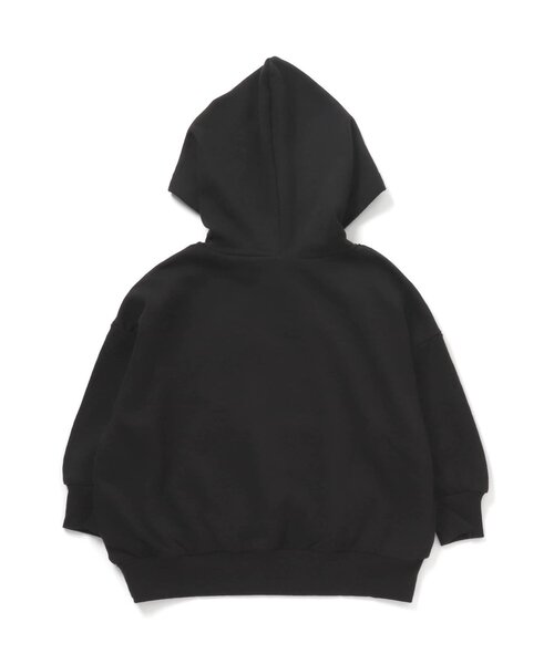 BREEZE(ブリーズ)の「WEB限定 無地シルエットパーカー(パーカー・キッズ・ブルー/ブラック/パープル/ネイビー/カーキ/イエロー/ピンク・100/120/130/140/150/90/110)」の16枚目の写真