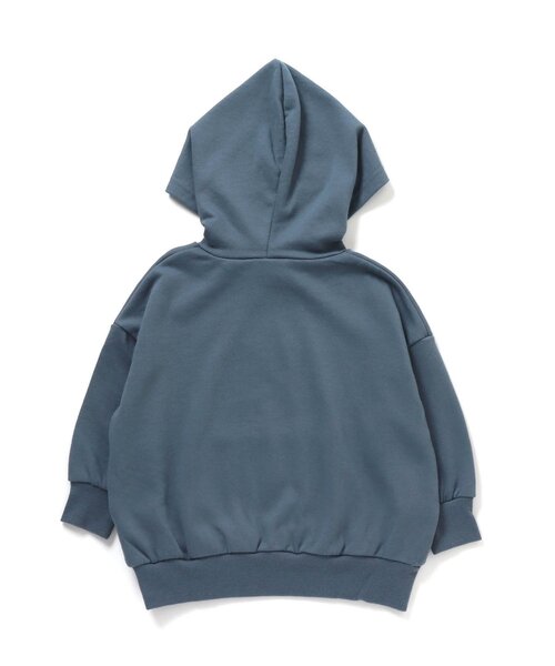 BREEZE(ブリーズ)の「WEB限定 無地シルエットパーカー(パーカー・キッズ・ブルー/ブラック/パープル/ネイビー/カーキ/イエロー/ピンク・100/120/130/140/150/90/110)」の17枚目の写真